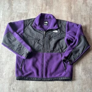 The North Face Denali Fleece Jacket Mens Large Purple